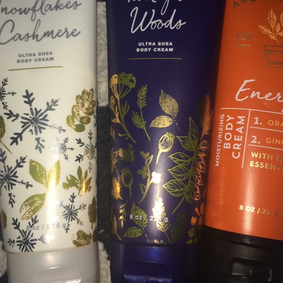 Lotions and wall flowers